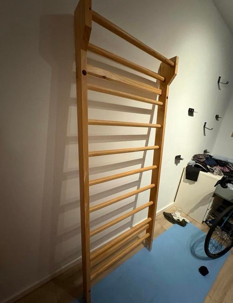 Houten klimrek voor fitnessoefeningen, Ophalen, Gebruikt, Armen, Overige typen