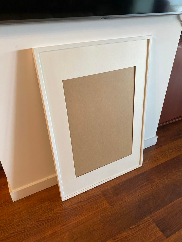 Grote lijst zo goed als nieuw 100x73cm, Huis en Inrichting, Woonaccessoires | Lijsten, Ophalen, Zo goed als nieuw, 75 tot 100 cm