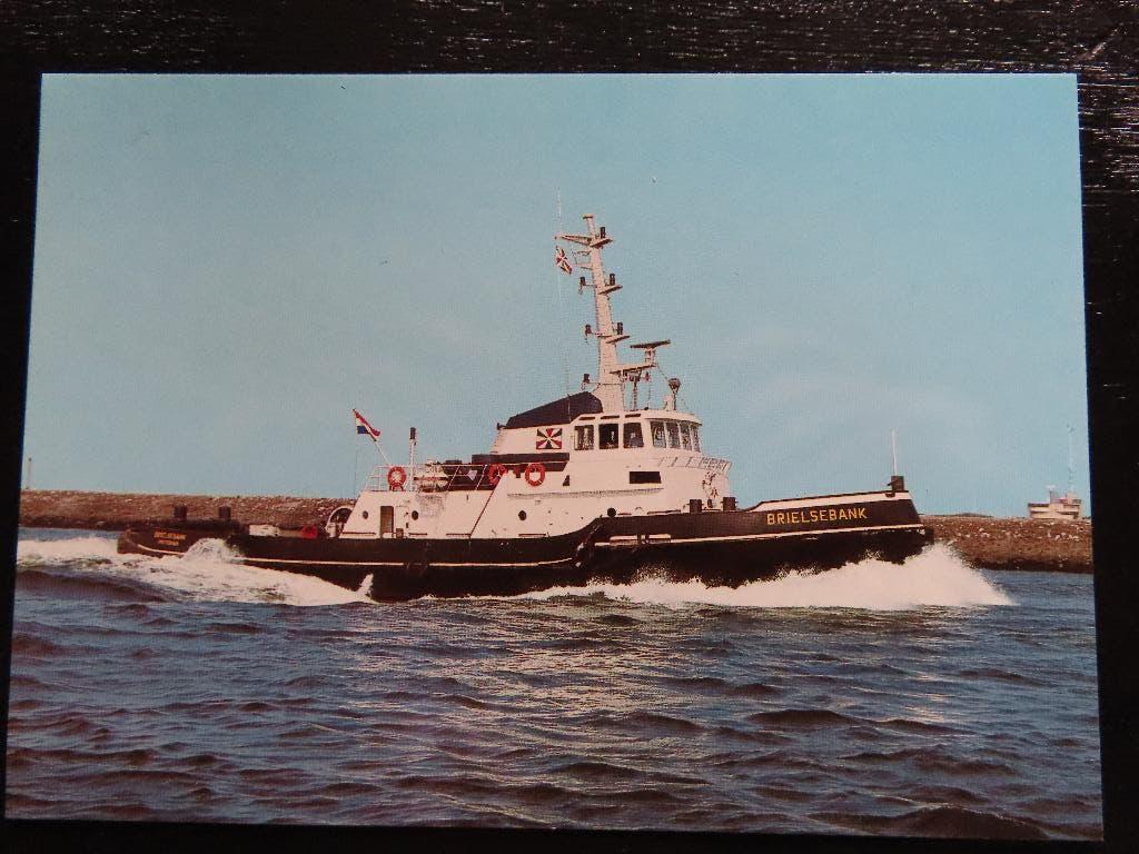 ansichtkaart sleepboot "Aziebank" bv N.R.D., Ophalen of Verzenden, Nieuw, Kaart, Foto of Prent