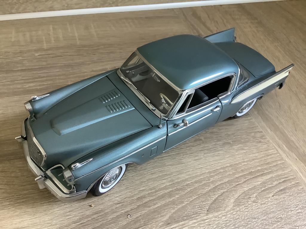 Studebaker Golden Hawk modelauto 1957, Ophalen of Verzenden, Zo goed als nieuw, Auto, Overige merken