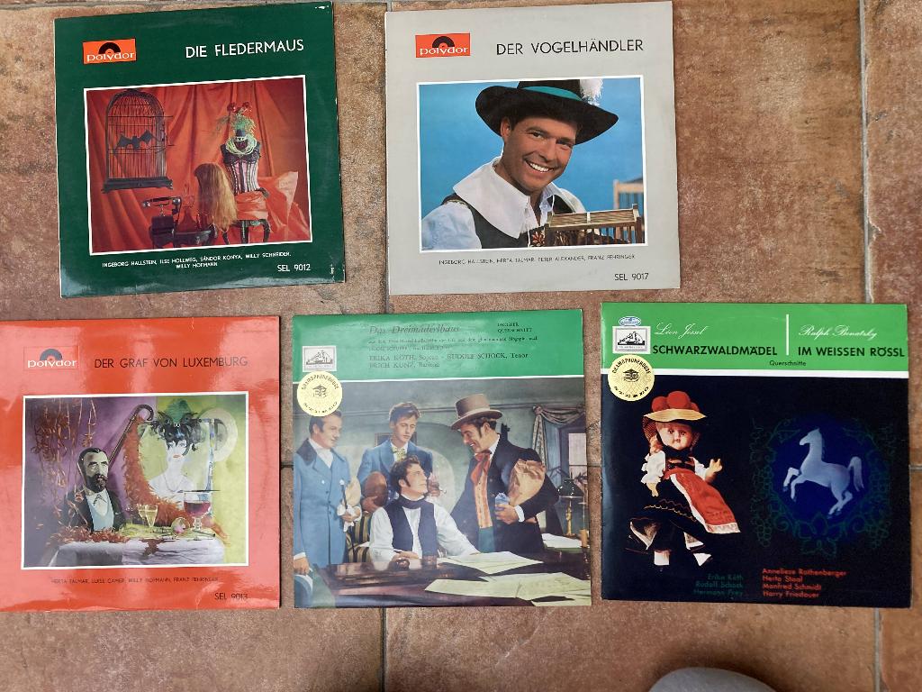 LP opera operette, Cd's en Dvd's, Vinyl | Klassiek, Gebruikt, 10 inch, Opera of Operette, Ophalen of Verzenden