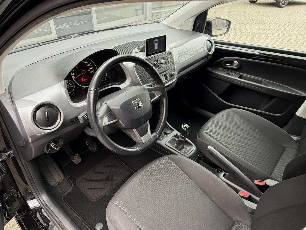 SEAT Mii 1.0 5 DEURS *!* AIRCO/ NAVIGATIE/ LMV/ AUDIO *!*, Voorwielaandrijving, Euro 5, Stof, Gebruikt