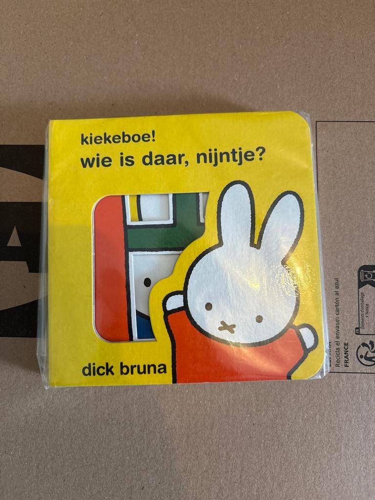 Nijntje kiekeboe boekje, Boeken, Kinderboeken | Baby's en Peuters, Ophalen of Verzenden, Nieuw, Uitklap-, Voel- of Ontdekboek