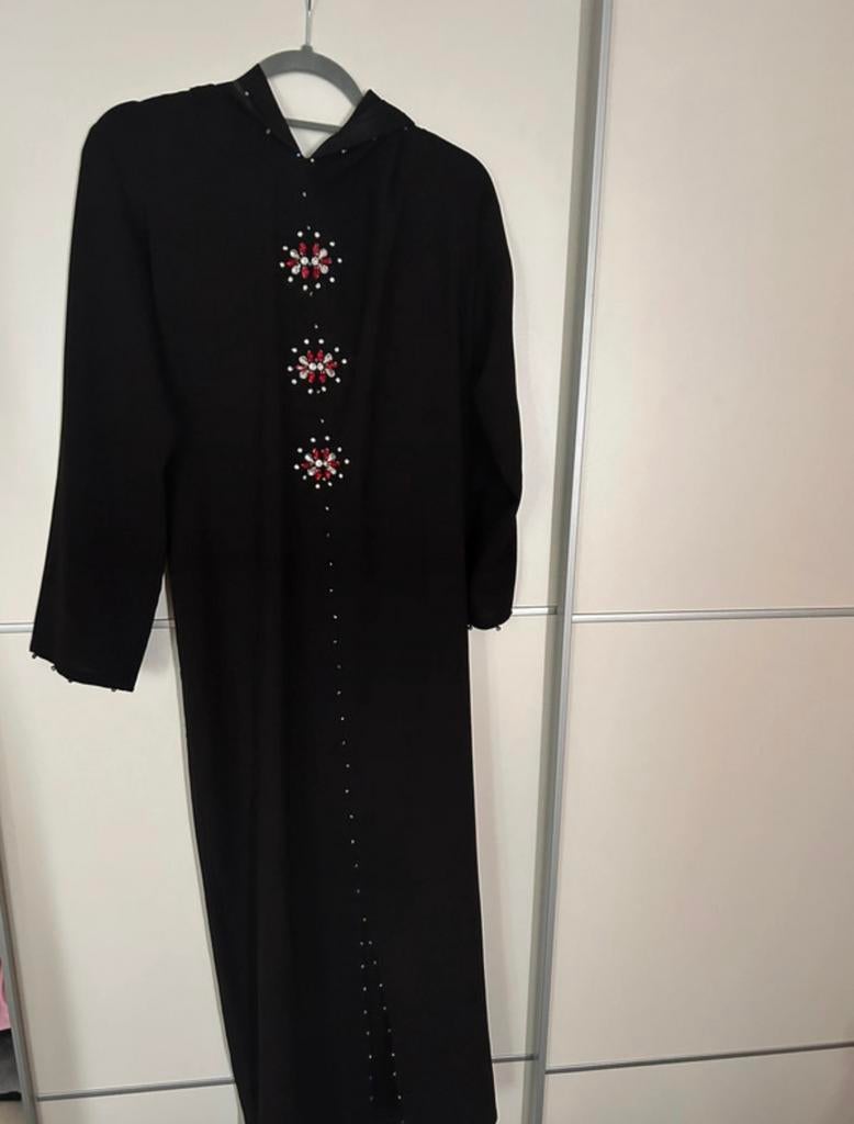 Dubai abaya, Ophalen of Verzenden, Zo goed als nieuw, Maat 36 (S), Onder de knie