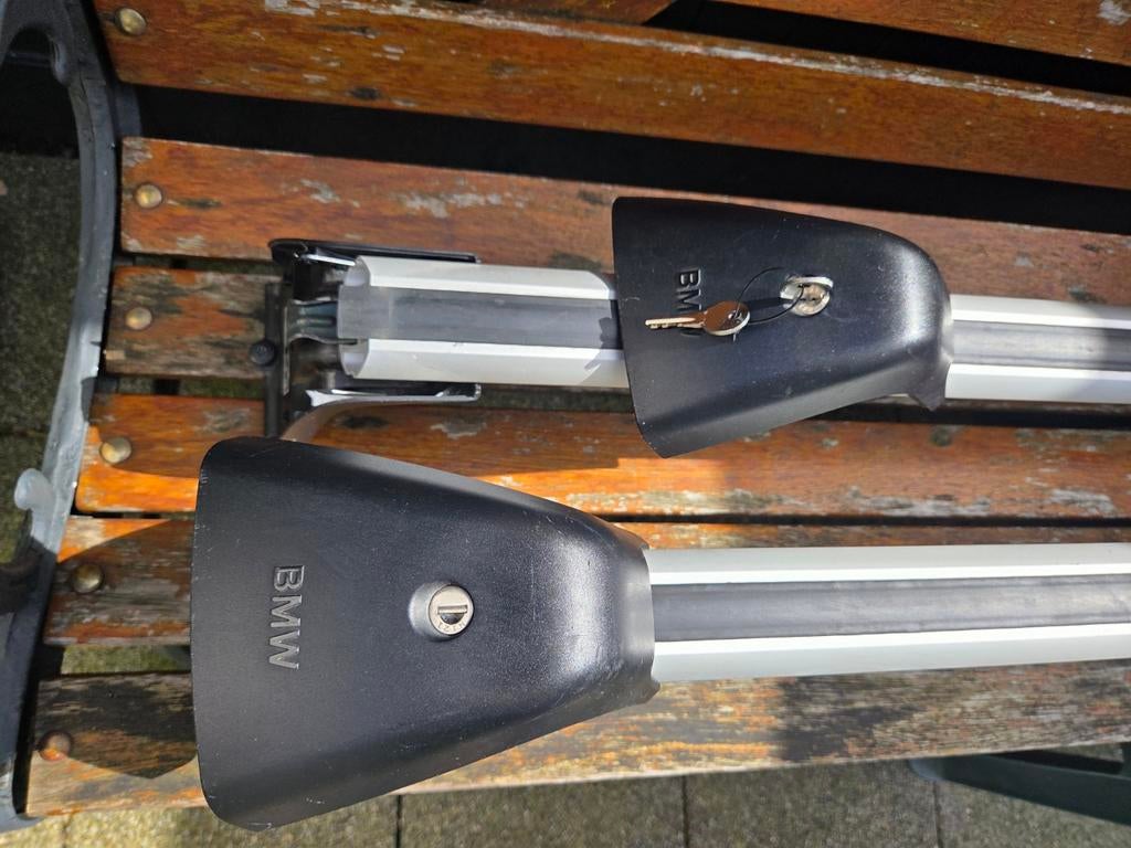 Originele BMW F30 Dakdragers met sloten, Auto diversen, Dakdragers, Ophalen, Gebruikt