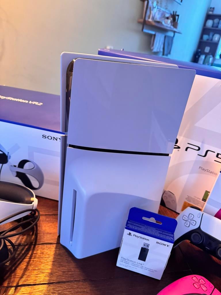 PlayStation 5 Disc Edition met 2 controllers!, Spelcomputers en Games, Ophalen, Zo goed als nieuw, Playstation 5
