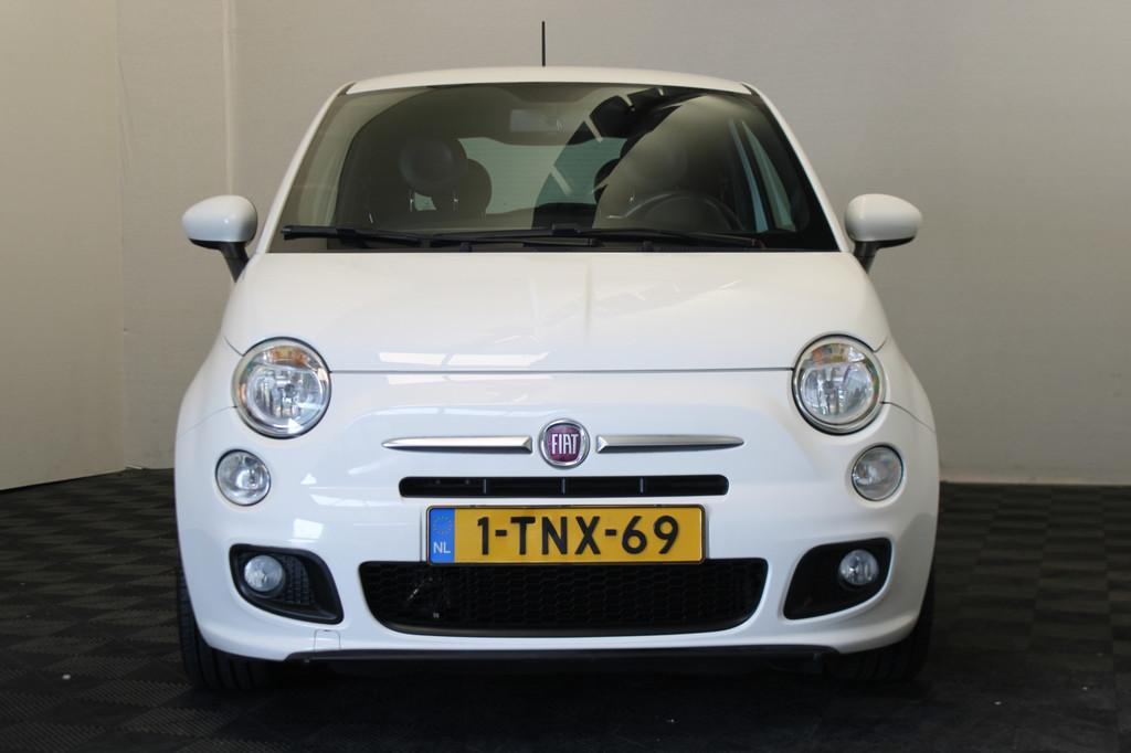 Fiat 500 0.9 TwinAir Turbo 500S *Pasen Geopend!* (bj 2014), Voorwielaandrijving, Gebruikt, Leder en Stof, Origineel Nederlands
