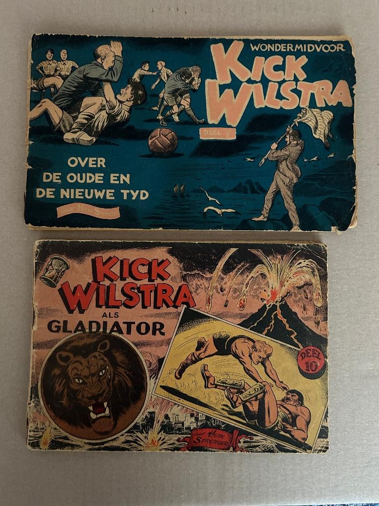 #0030 2 x Kick Wilstra - Deel 7 en 10, Boeken, Stripboeken, Meerdere stripboeken, Ophalen of Verzenden, Gelezen