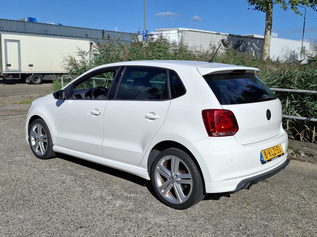 Volkswagen Polo 1.2 TSI BM R-Line Edition Navi/Cruise/Ac ✅, Euro 5, 4 cilinders, Wit, Origineel Nederlands