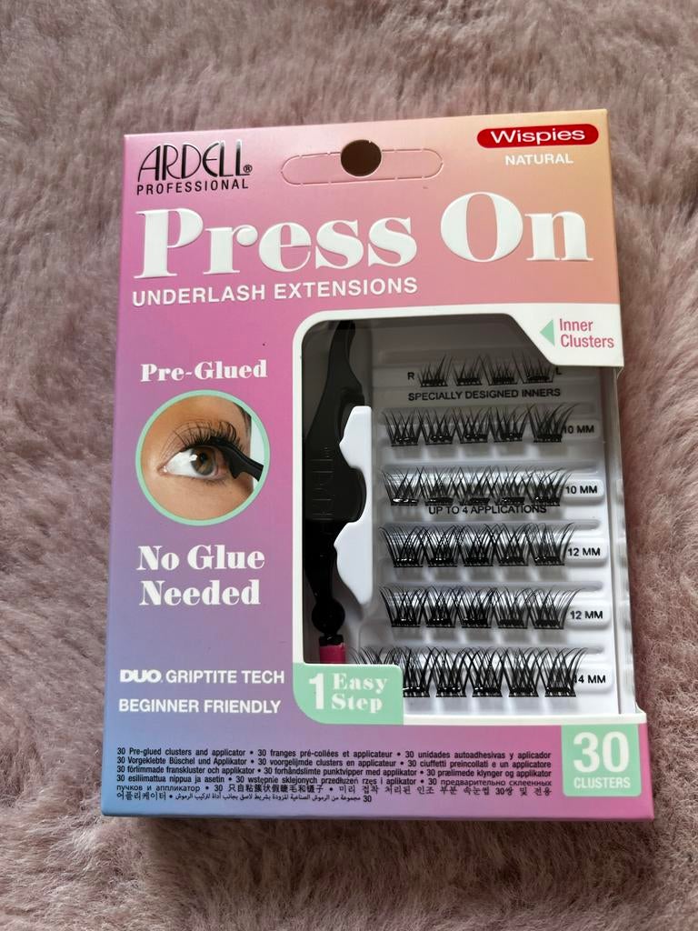 Ardell Press On Wimpers, Ogen, Zwart, Nieuw, Ophalen of Verzenden