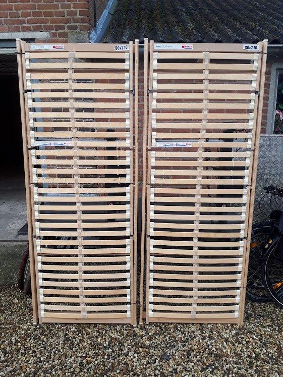 2 Lattenbodems 80 X 210 Elektrisch verstelbaar, Huis en Inrichting, Slaapkamer | Matrassen en Bedbodems, Gebruikt, Bedbodem, 80 cm