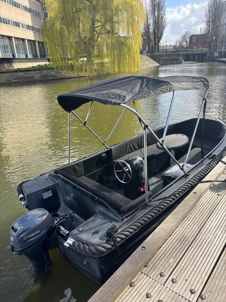 Sloep met Yamaha 8PK buitenboordmotor, Watersport en Boten, Ophalen, Gebruikt, Tot 10 pk, 3 tot 6 meter