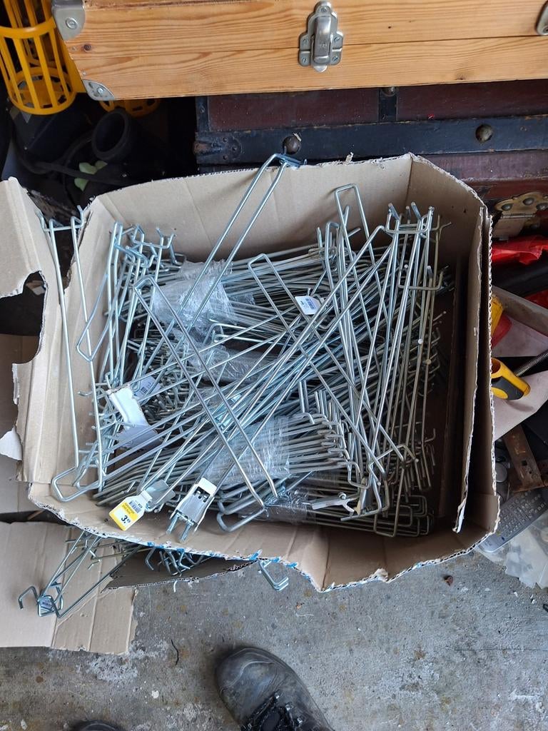 Haken voor winkel stelling TEGO stelling, Ophalen of Verzenden