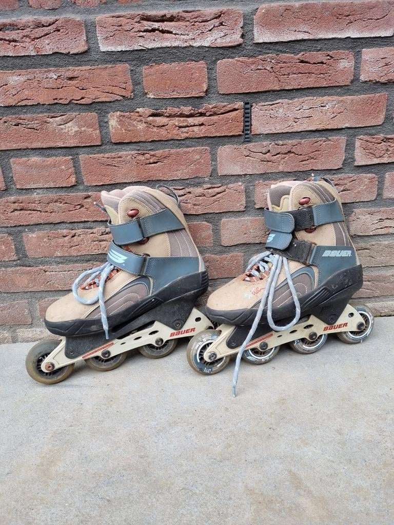 Skeelers inline skates  Bauer maat 40, Gebruikt, Bauer, Kinderen, Ophalen of Verzenden