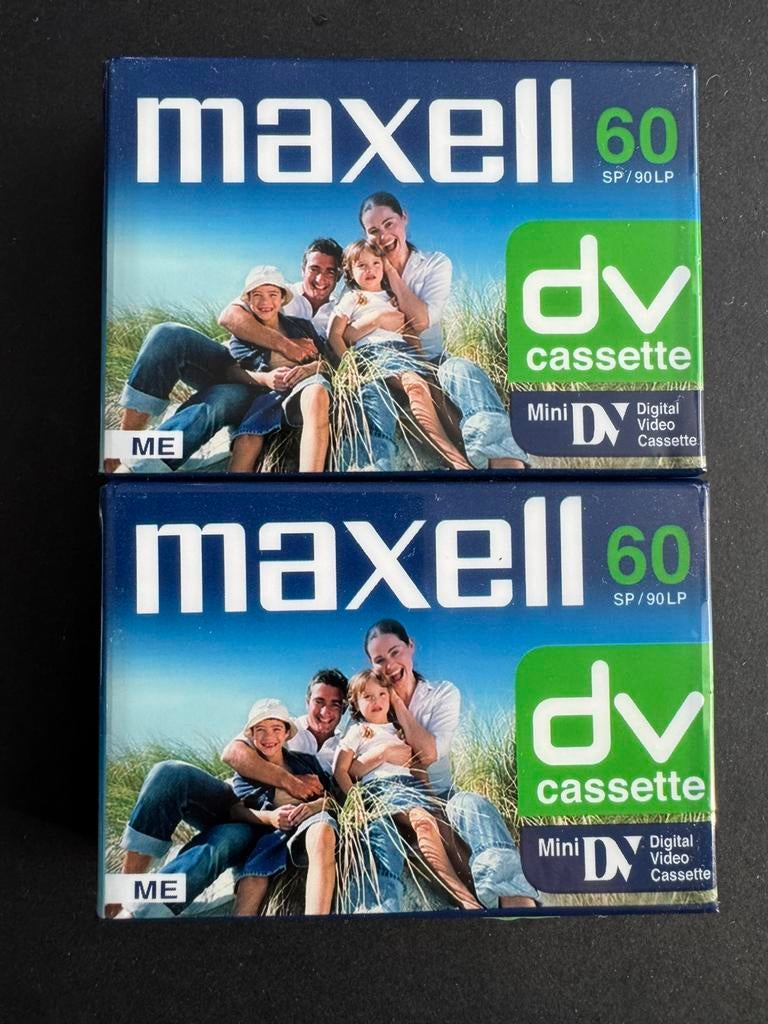Maxell dv cassette MiniDV, Audio, Tv en Foto, Videocamera's Digitaal, Overige merken, Mini dv, 20x of meer, Nieuw