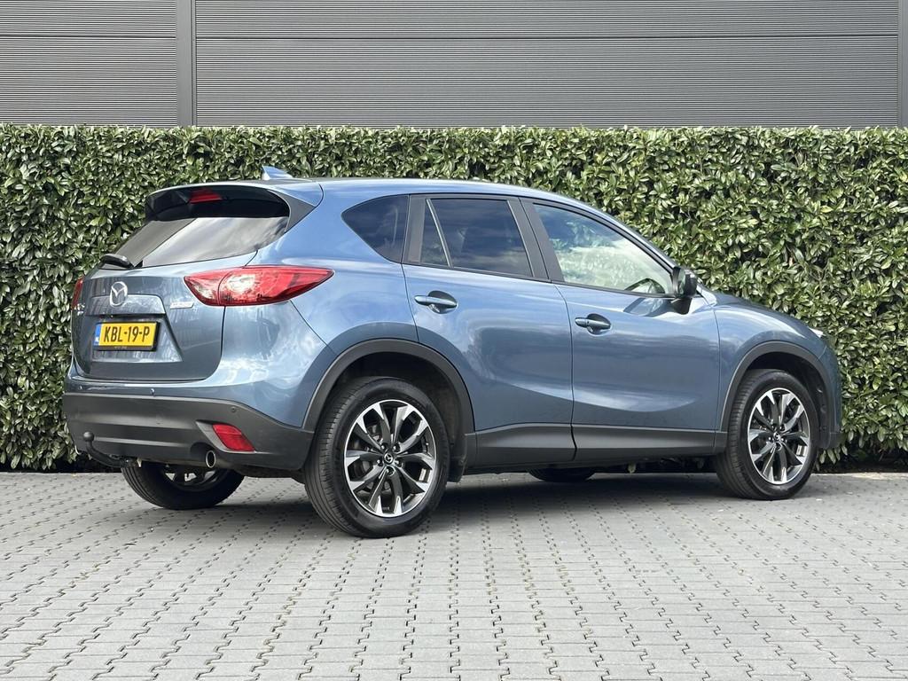 Mazda CX-5 2.5 SkyActiv-G 192 GT-M 4WD, NAKAMA BOSE, LEDER,, Automaat, Zwart, Blauw, Bedrijf