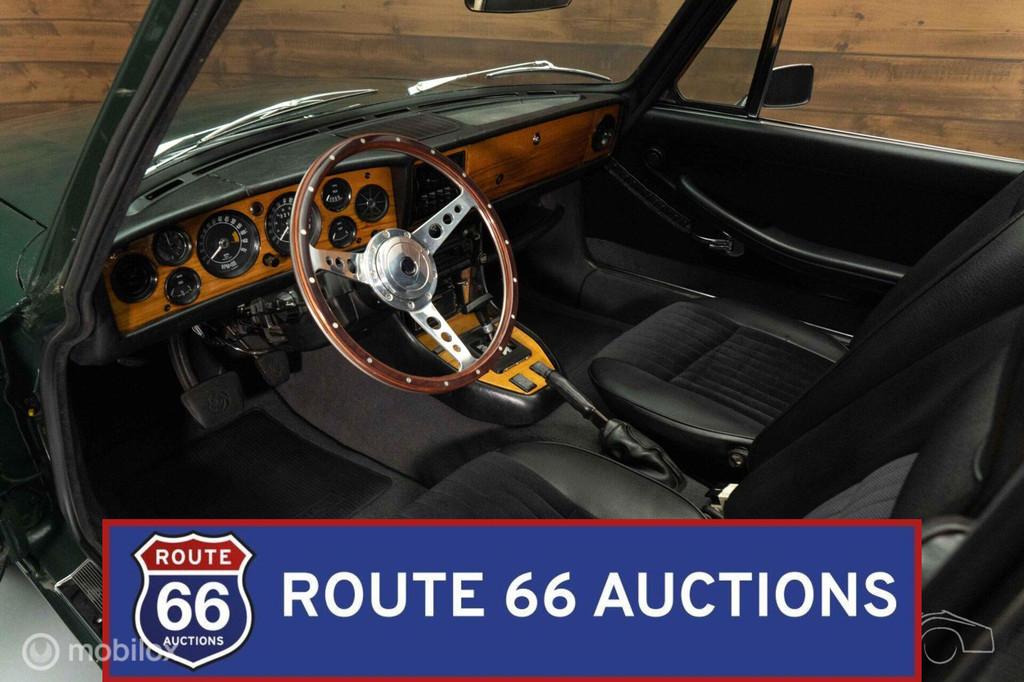 Triumph Stag | 1971 | Route 66 Auctions, Auto's, Oldtimers, Overige carrosserieën, Triumph, Zwart, Bedrijf