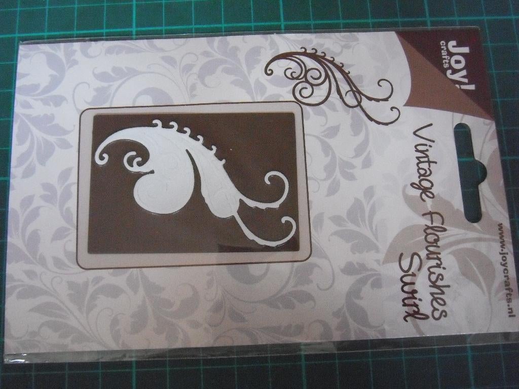 Nieuwe snijmal Joy! - Vintage Flourishes Swirl, Ophalen of Verzenden, Nieuw, Overige thema's, Pons of Mal