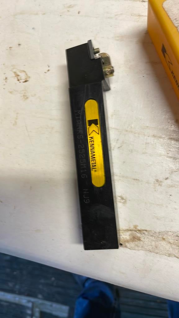 Beitelhouder merk Kennametel schacht 25x25, Doe-het-zelf en Verbouw, Draaibanken, Ophalen of Verzenden, Nieuw, Metaaldraaibank