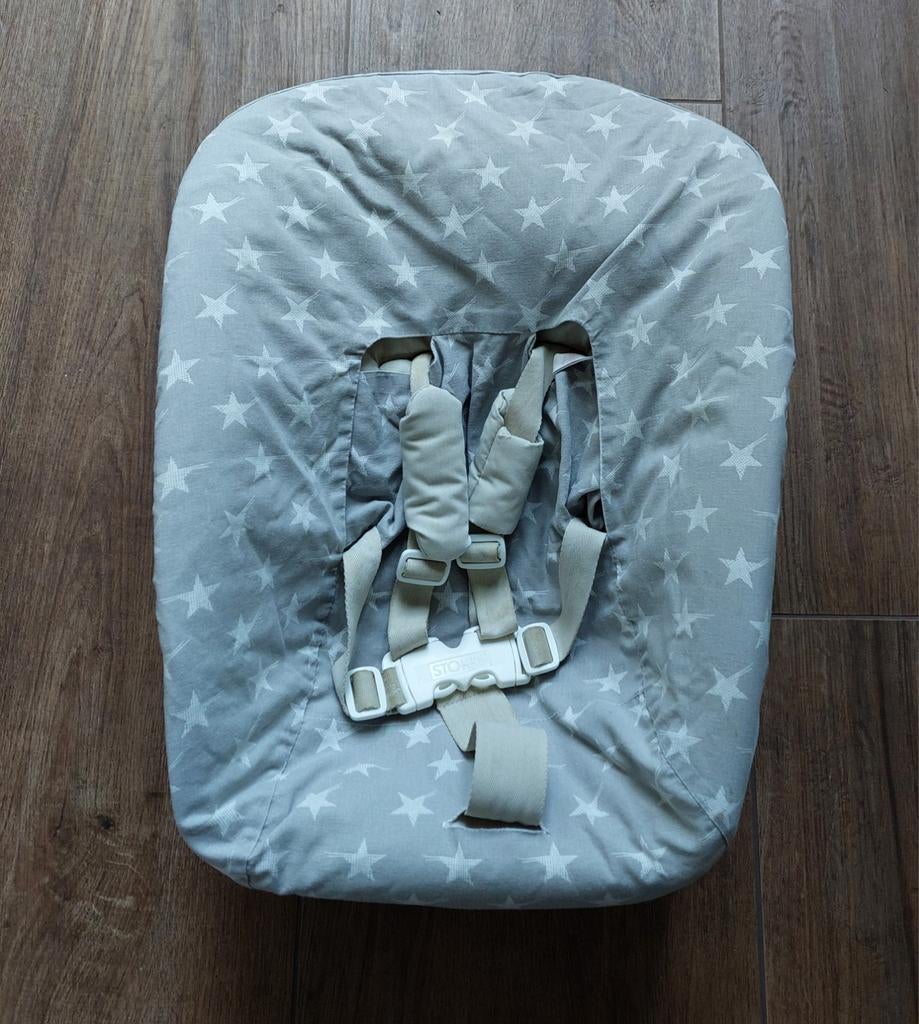 Newborn hoes oude model stokke tripp trapp 2- zijdig, Ophalen of Verzenden, Meegroeistoel