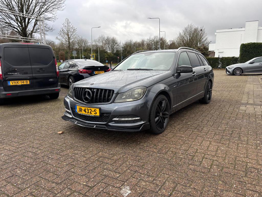 Mercedes-Benz C-klasse Estate 200 CDI Business Class Avantga, Auto's, Euro 5, Navigatiesysteem, 4 cilinders, Leder en Stof