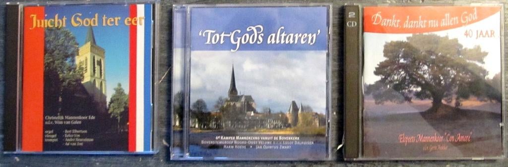 CD's Chr. mannenkoren 1, Cd's en Dvd's, Cd's | Religie en Gospel, Gebruikt, Gospel, Verzenden