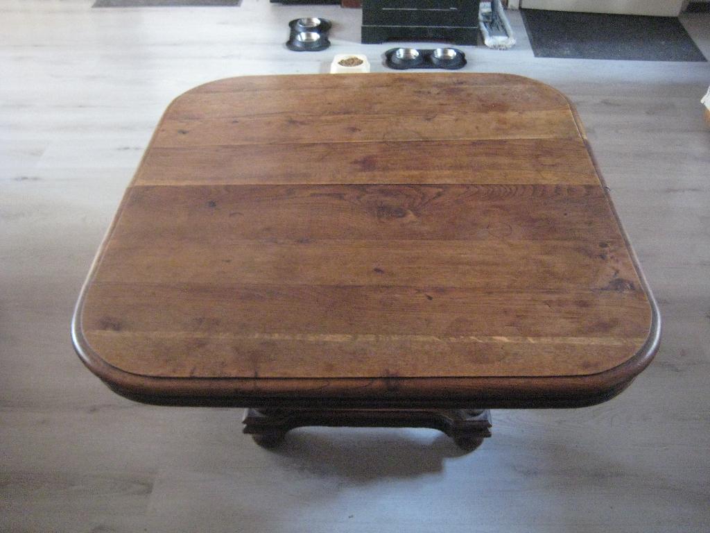 Eiken salontafel Henri Deux, Antiek en Kunst, Ophalen