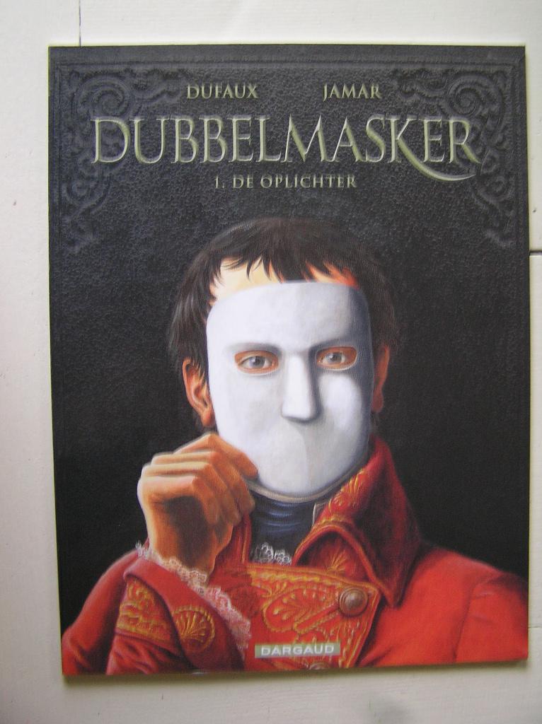 Dubbelmasker 1.De oplichter., Eén stripboek, Ophalen of Verzenden, Zo goed als nieuw