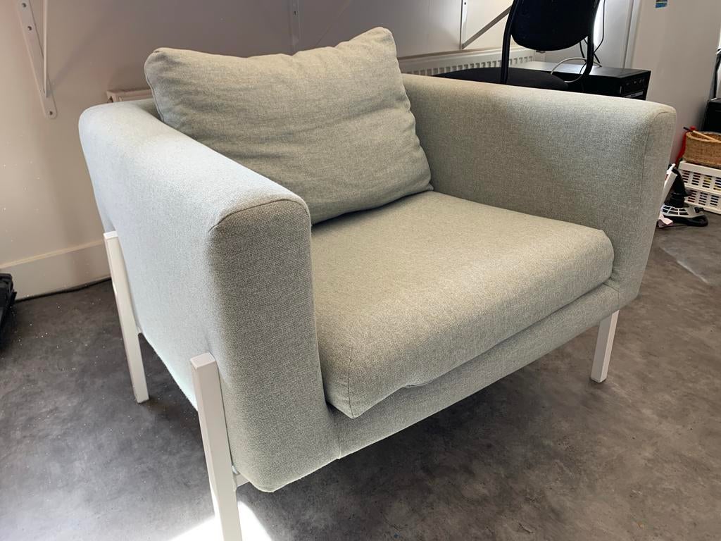 Ikea Stoel - Licht Grijs/Groen, Huis en Inrichting, Stoelen, Ophalen, Gebruikt, Overige kleuren, Eén
