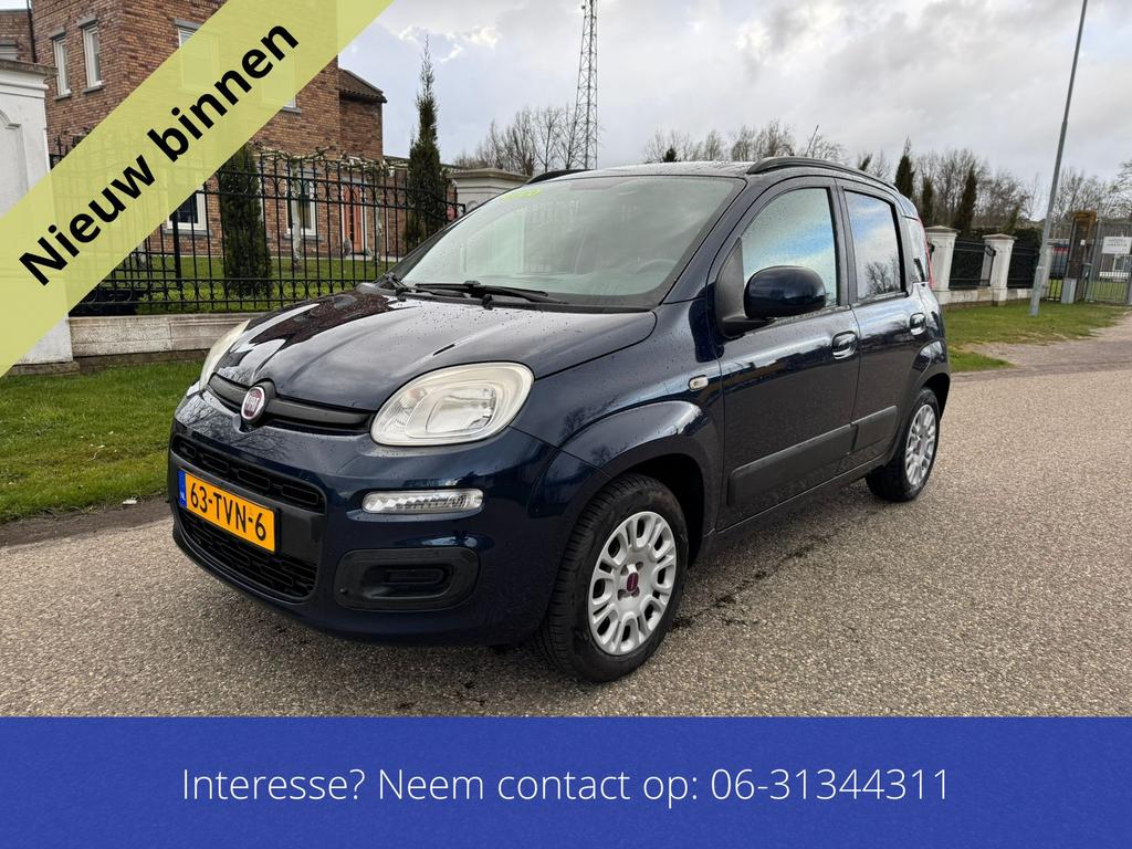 Zeer Nette Fiat Panda Twinair 85 bj 2012  Airco Nieuwe Apk, Auto's, Voorwielaandrijving, 40 €/maand, Panda, Origineel Nederlands