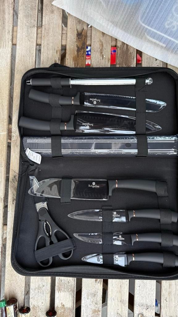 Berlinger Haus Messenset in Koffer - 10-delig, Huis en Inrichting, Keuken | Bestek, Nieuw, Bestekset, Rvs of Chroom, Ophalen of Verzenden