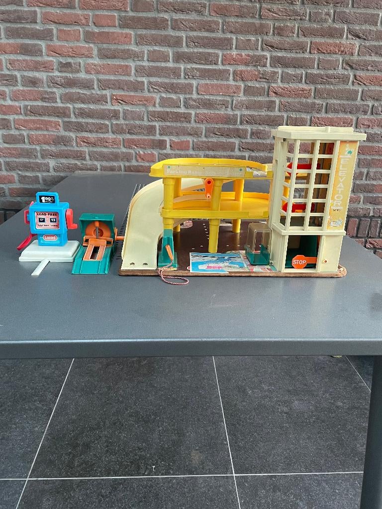 Parkeergarage Fisher Price, Ophalen of Verzenden, Gebruikt, Speelset