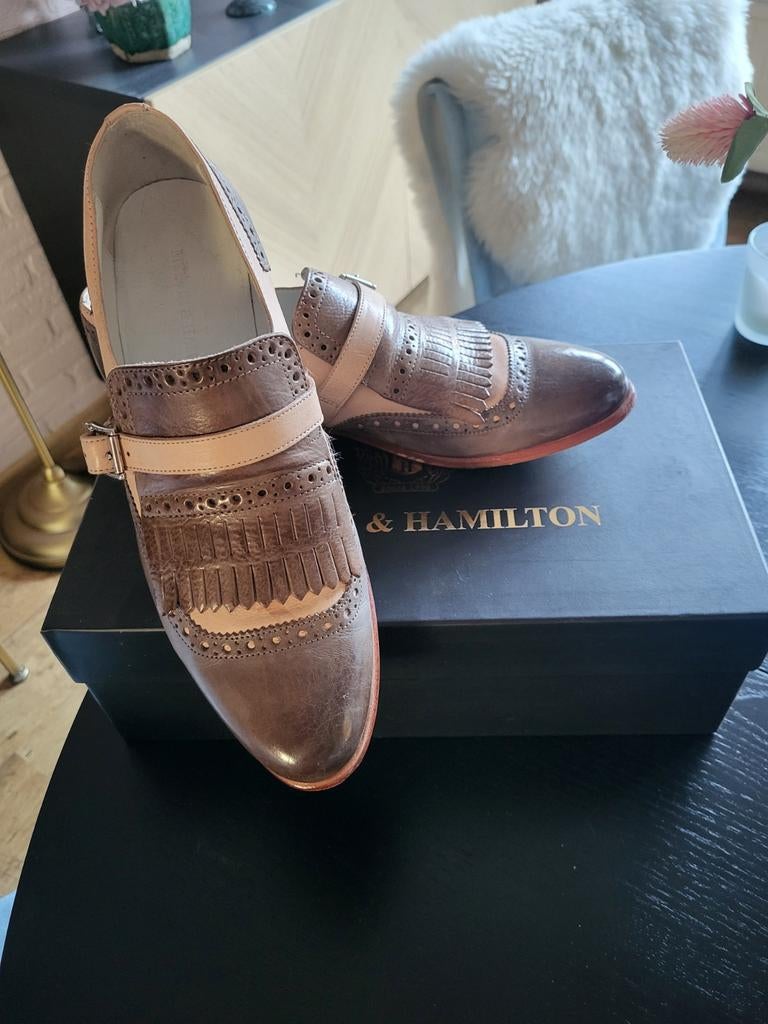 Prachtige Melvin & Hamilton instappers maat 41, Ophalen of Verzenden, Zo goed als nieuw, Melvin & Hamilton, Instappers