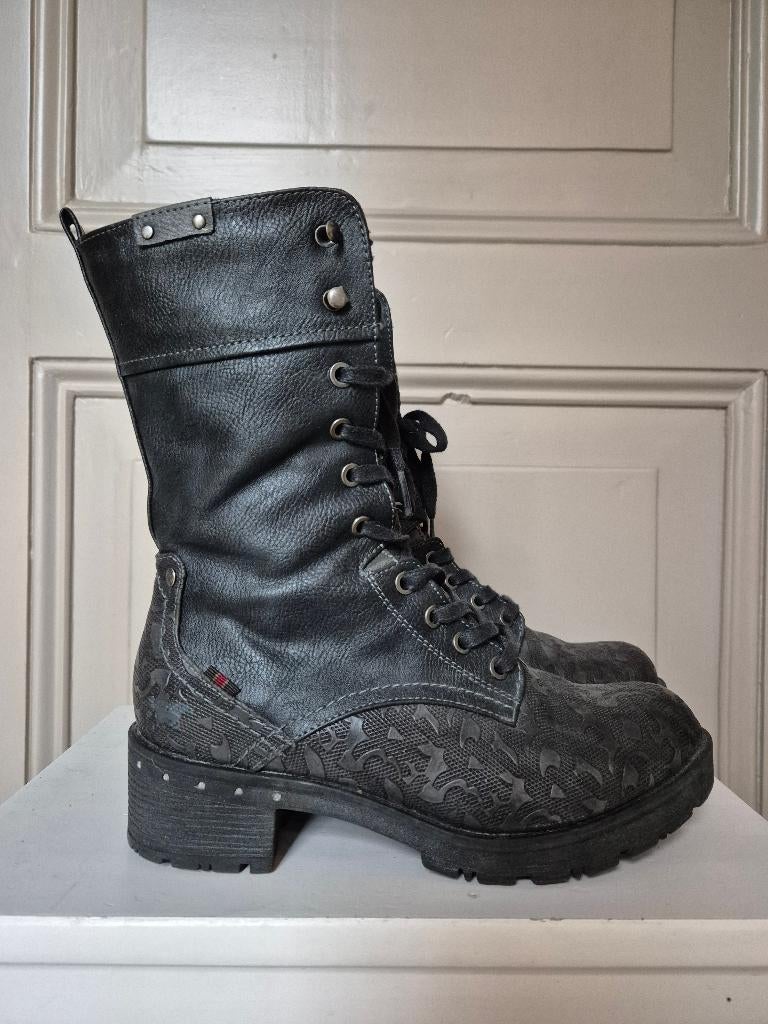 Mustang boots maat 38, Hoge laarzen, Ophalen of Verzenden, Zo goed als nieuw, Mustang