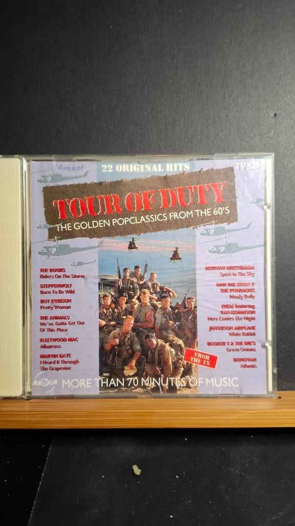 Tour of Duty: The Golden Popclassics from the 60's CD, Cd's en Dvd's, Cd's | Pop, Gebruikt, Ophalen of Verzenden