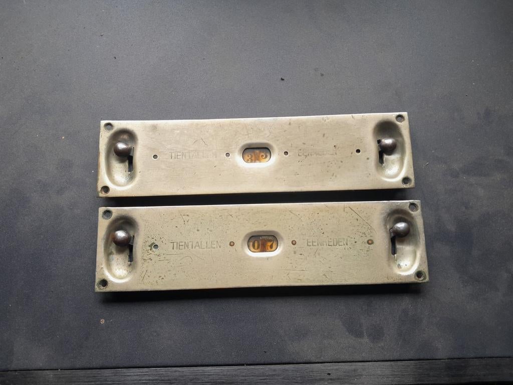 Teller telraam voor in het biljart, Ophalen