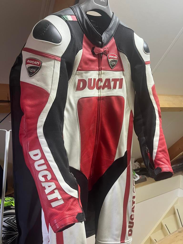 Ducati Dainese race overall maat 52 - zgan!, Motoren, Ophalen of Verzenden, Tweedehands, Heren, Overall