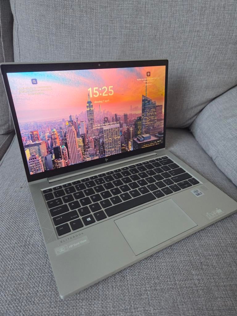 HP elitebook 830 G7 Core i7 Laptop met privacy scherm!, HDD, 2 tot 3 Ghz, Qwerty, 13 inch