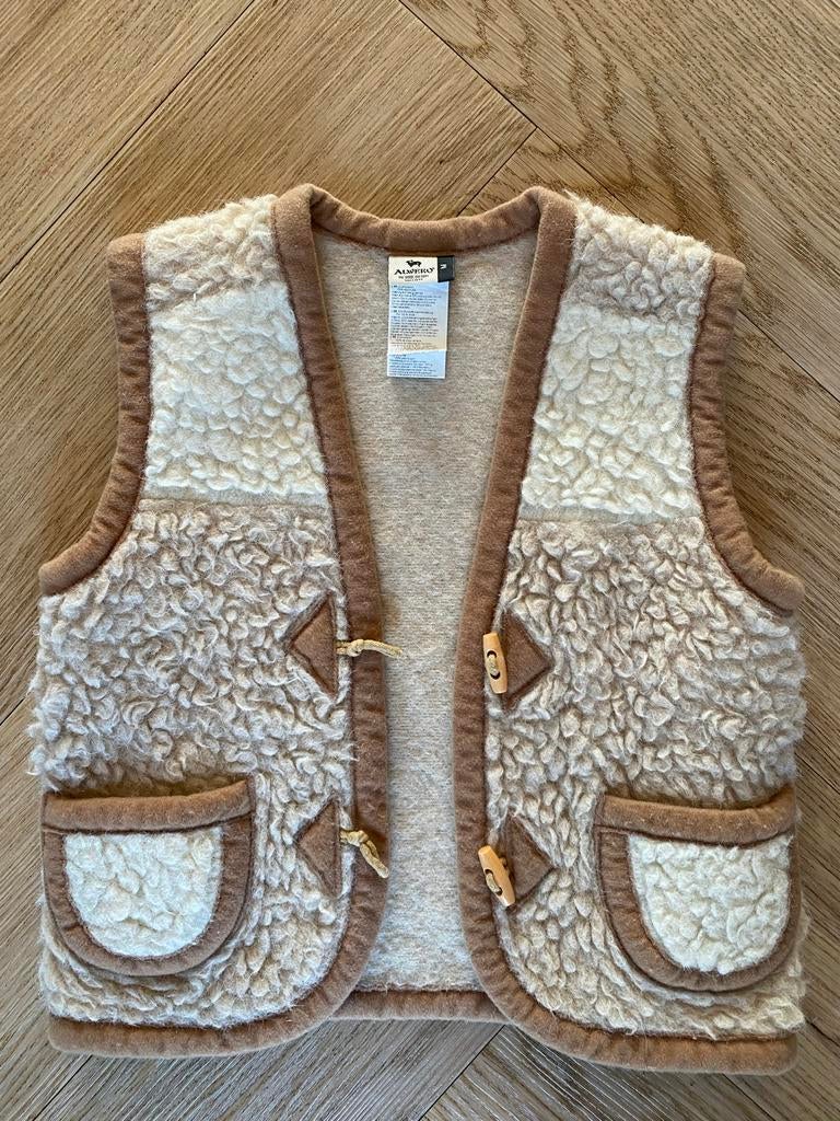 Alwero wollen bodywarmer M (4-5 jaar) - Zo goed als nieuw, Ophalen of Verzenden, Zo goed als nieuw, Jongen of Meisje
