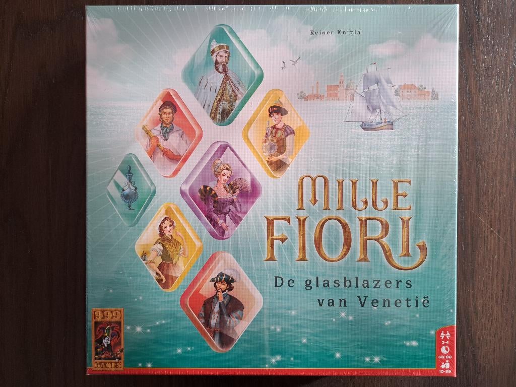 Mille Fiori + gratisMedicalMysteries e/o B&BVolliefdekwartet, Ophalen of Verzenden, Nieuw, 999 Games