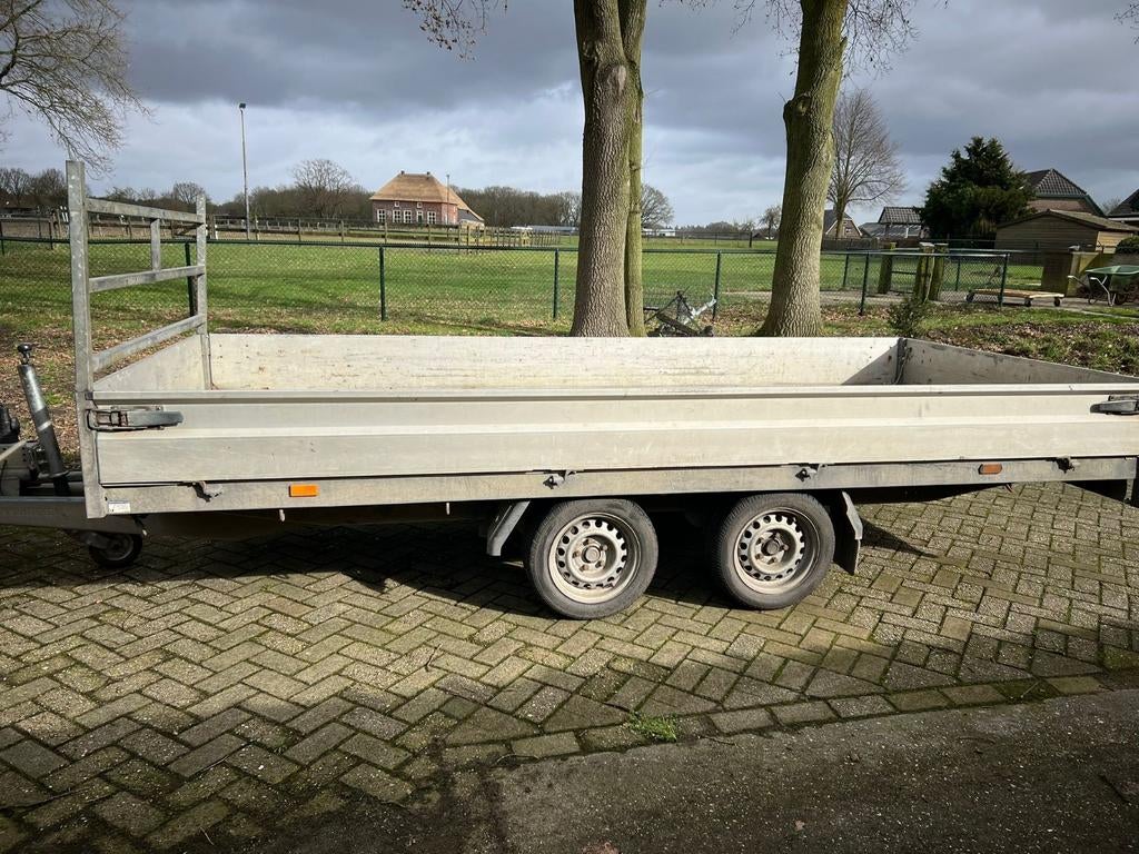 Te koop:plateau-wagen 3500kg., Auto diversen, Aanhangers en Bagagewagens, Ophalen