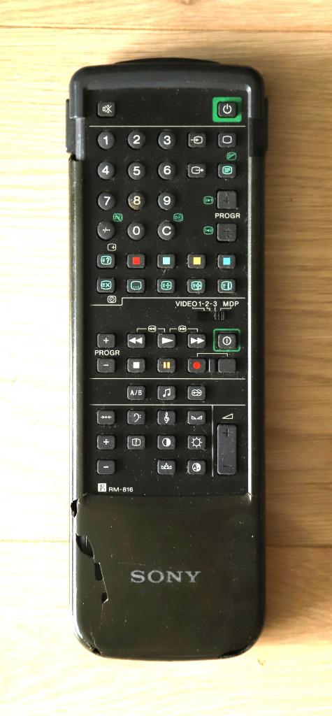 Sony RM-816 universele afstandbediening., Ophalen of Verzenden, Gebruikt, Origineel