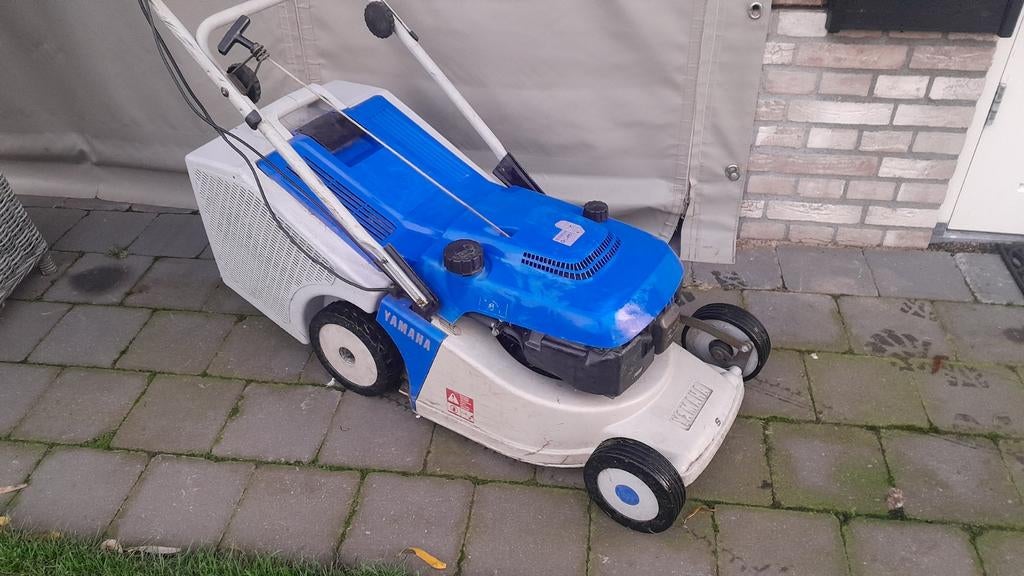 Grasmaaier gras maaier benzine gazon maaier moter motor maai, Ophalen, Cirkelmaaier, Gebruikt, Stihl yamaha kawasaki honda viking