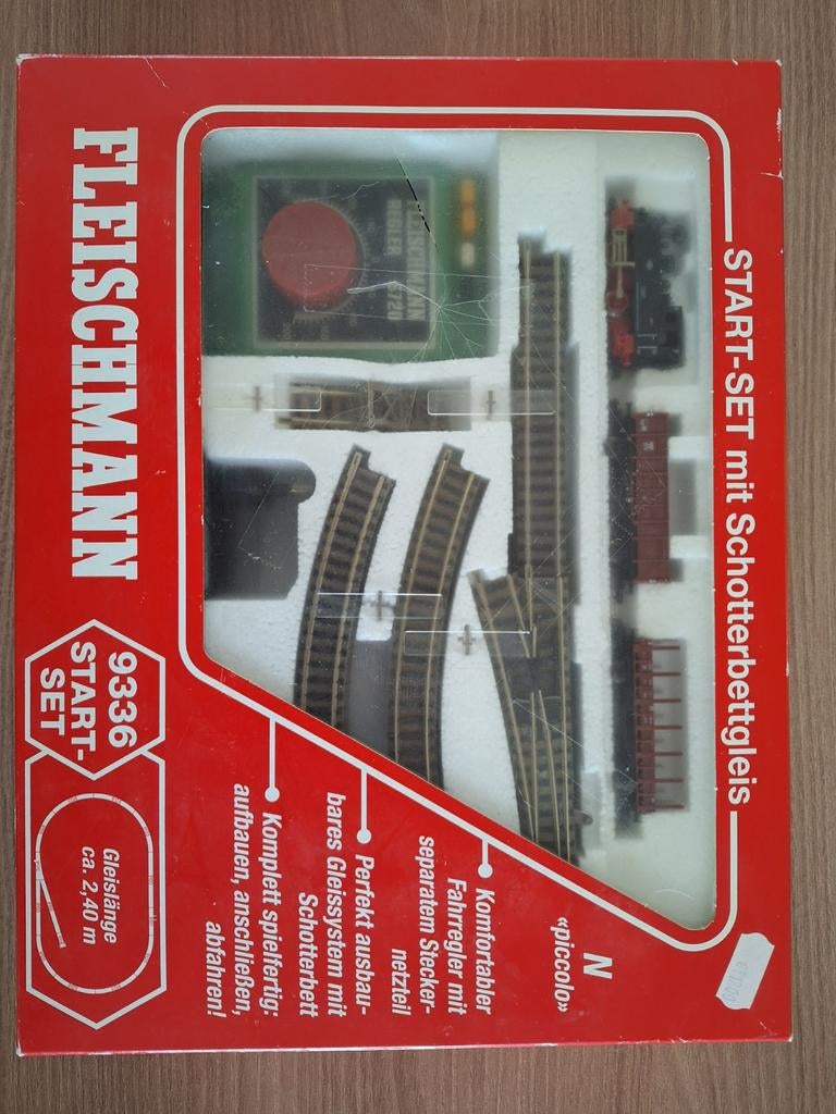 Tekoop fleischmann piccolo trein set., Hobby en Vrije tijd, Modeltreinen | N-Spoor, Gelijkstroom, Fleischmann, Ophalen of Verzenden