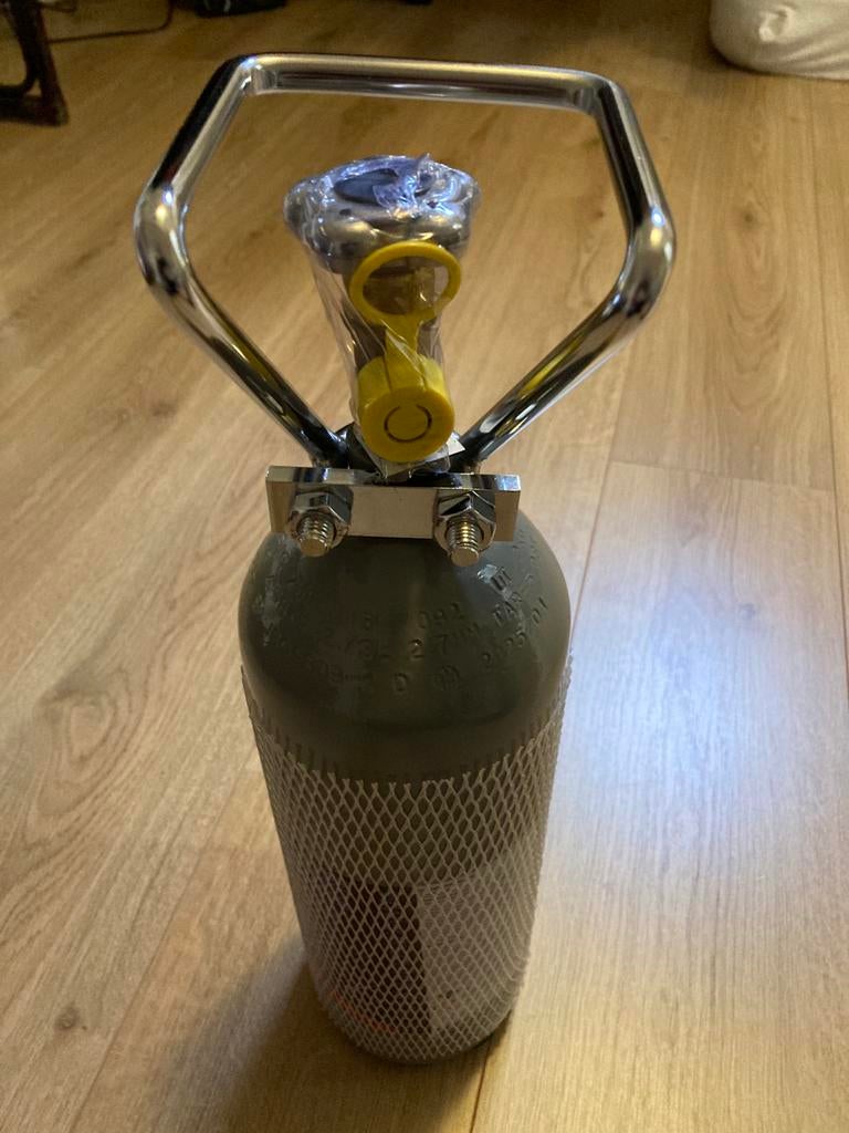 CO2 fles 2 kg (vol), NIEUW, Ophalen, Nieuw, Filter of Co2