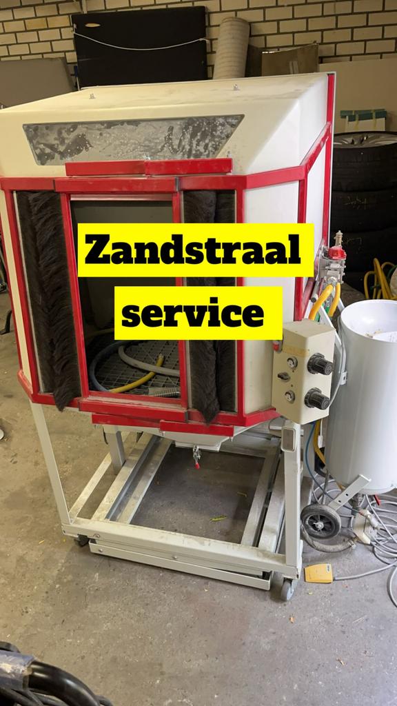 Zandstraal service, Ophalen of Verzenden, Zo goed als nieuw, Overige typen