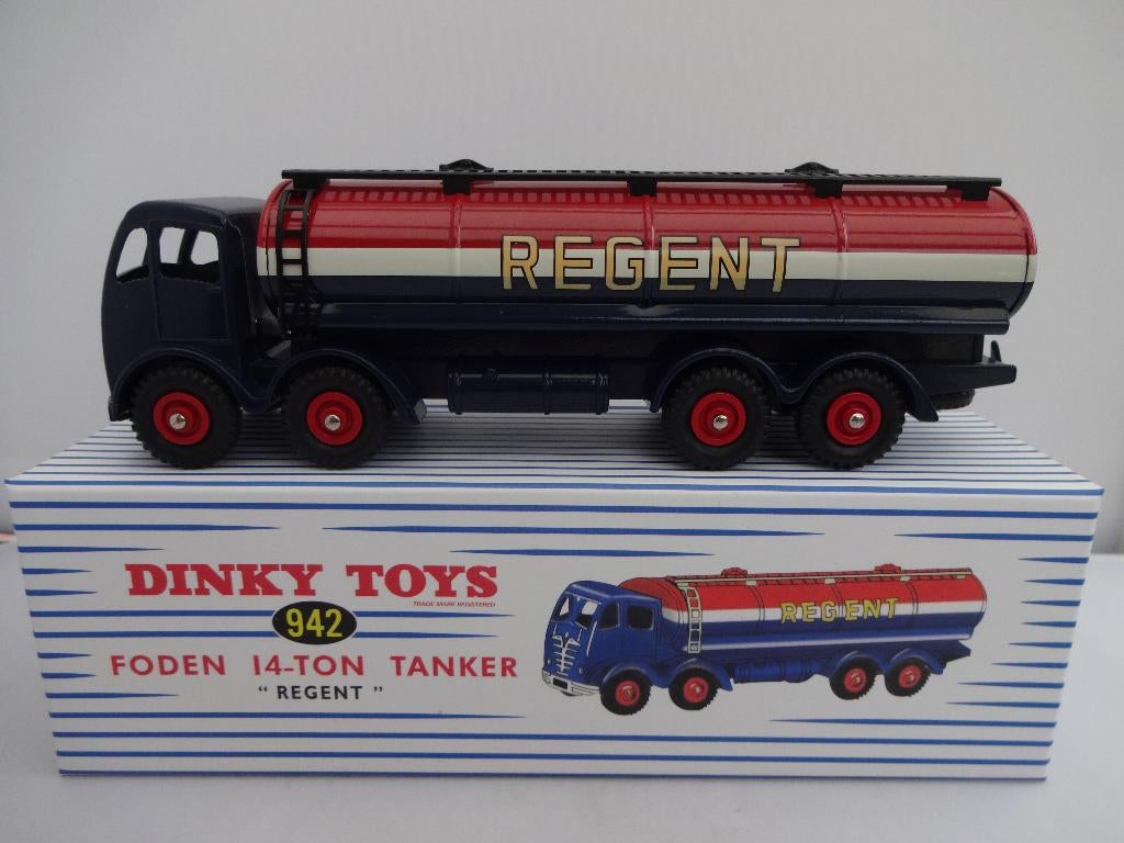 Foden 14-Ton Tanker "REGENT" nr: 942 van Dinky Toys 1:50, Hobby en Vrije tijd, Modelauto's | 1:50, Ophalen of Verzenden, Nieuw