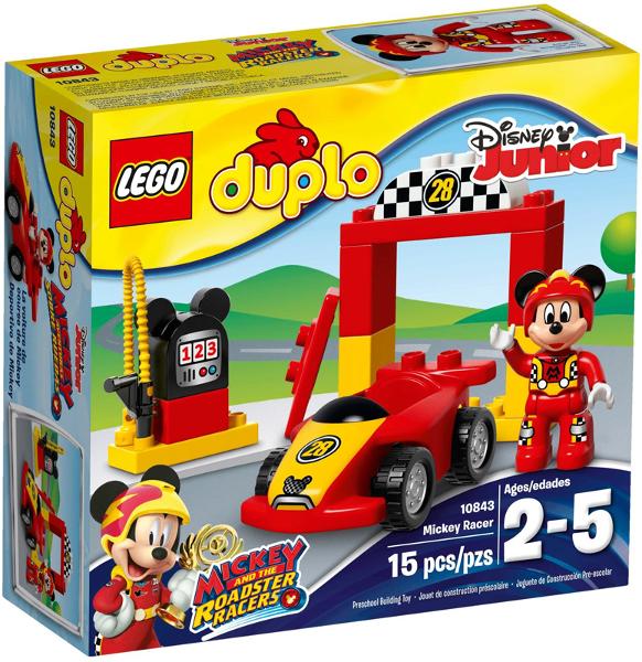 Lego Duplo set 10843 Mickey's racewagen, Kinderen en Baby's, Speelgoed | Duplo en Lego, Nieuw, Duplo, Complete set, Ophalen of Verzenden