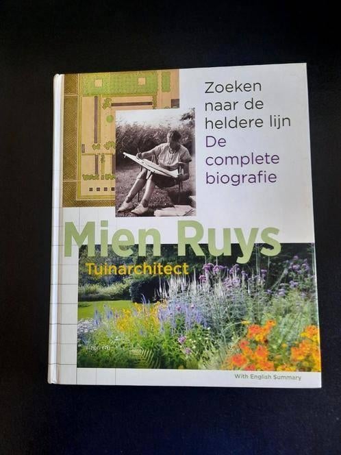 Mien Ruys , de complete biografie . Leo den Dulk, Boeken, Wonen en Tuinieren, Ophalen of Verzenden, Zo goed als nieuw, Leo den Dulk