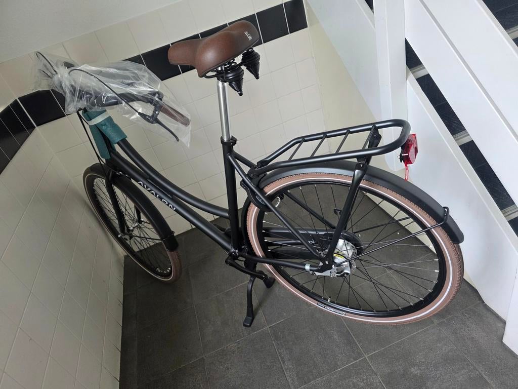 Nieuwe fiets Avalon Cargo Dames Mat Zwart N7 57cm, Ophalen, Versnellingen, 56 cm of meer, Nieuw